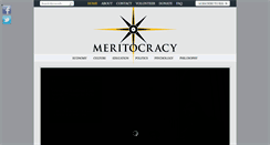Desktop Screenshot of meritocracyparty.org
